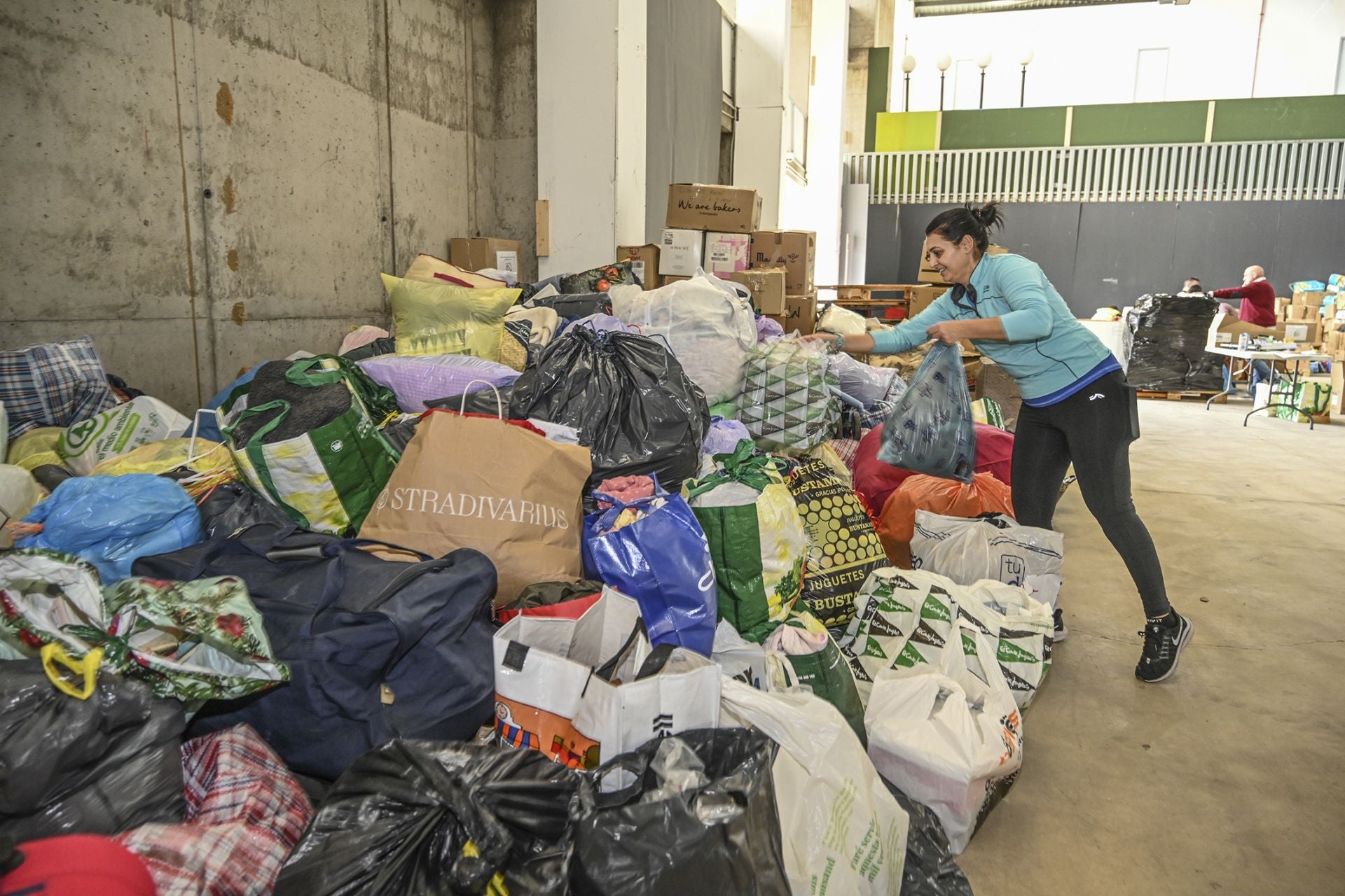 Ifeba centraliza la ayuda de Badajoz a los afectados por la DANA