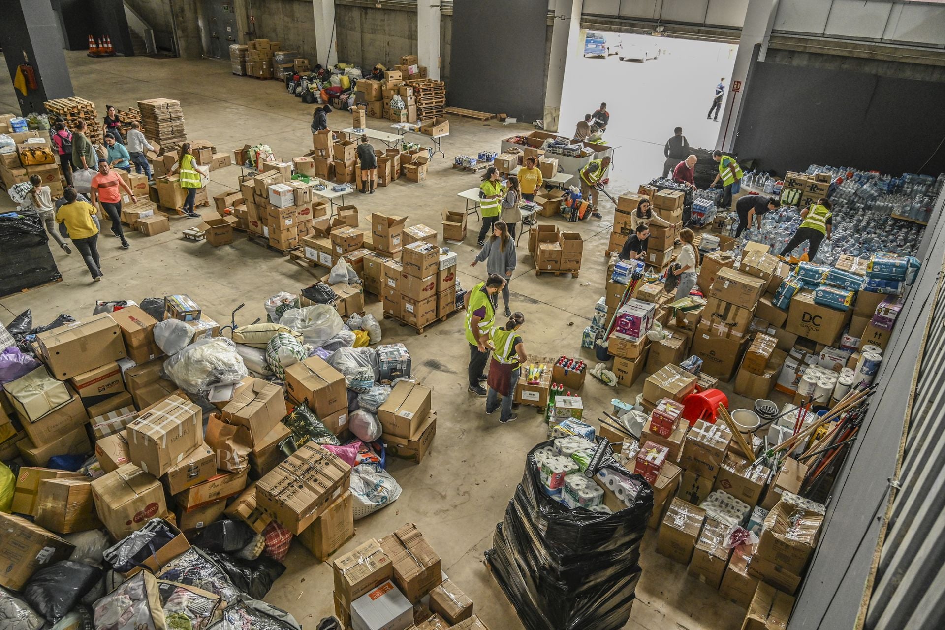 Ifeba centraliza la ayuda de Badajoz a los afectados por la DANA