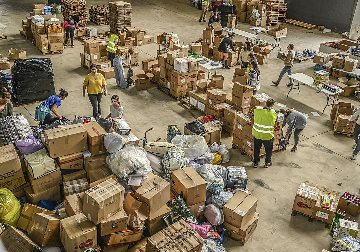 Ifeba centraliza la ayuda de Badajoz a los afectados por la DANA