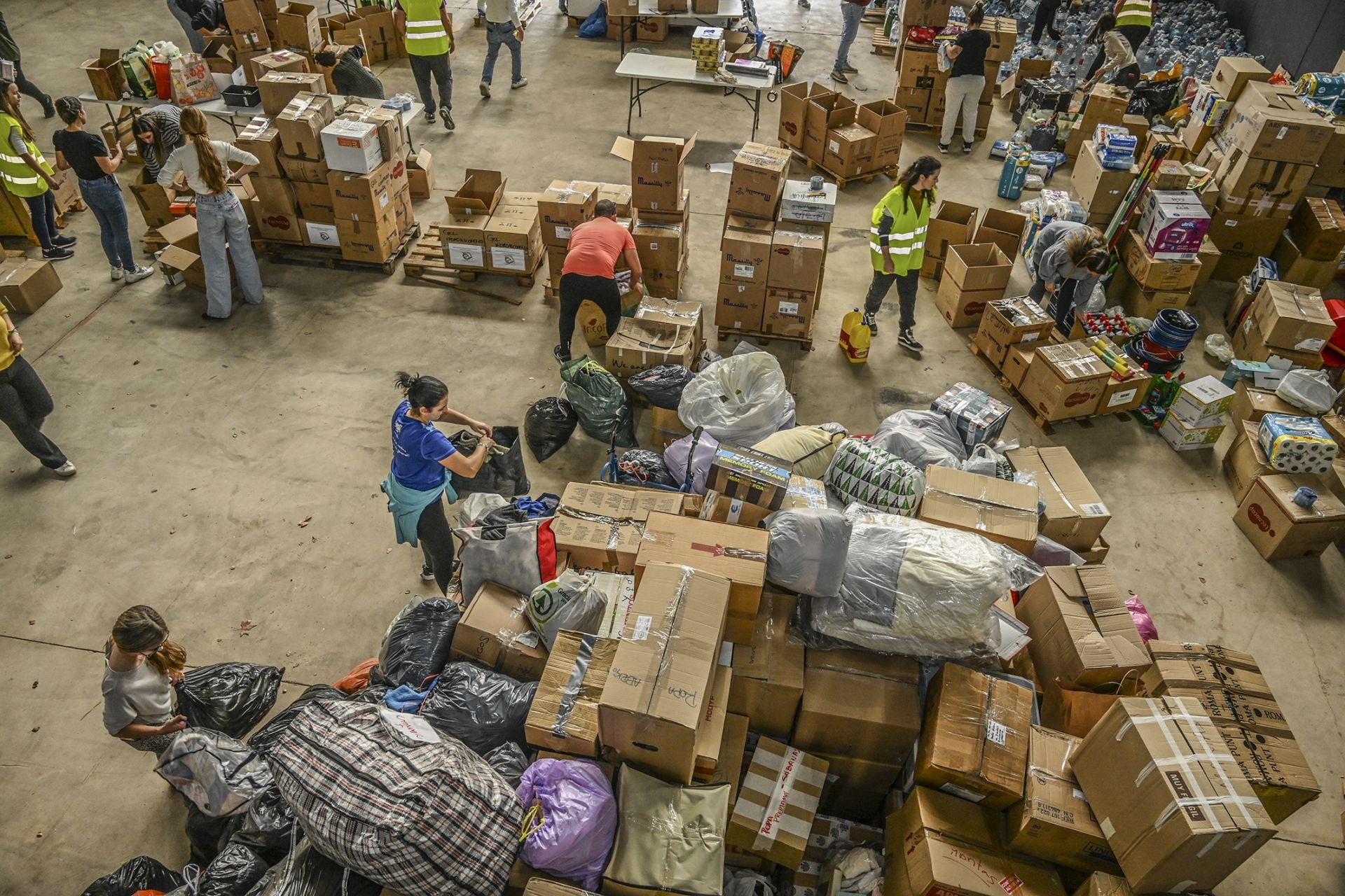 Ifeba centraliza la ayuda de Badajoz a los afectados por la DANA