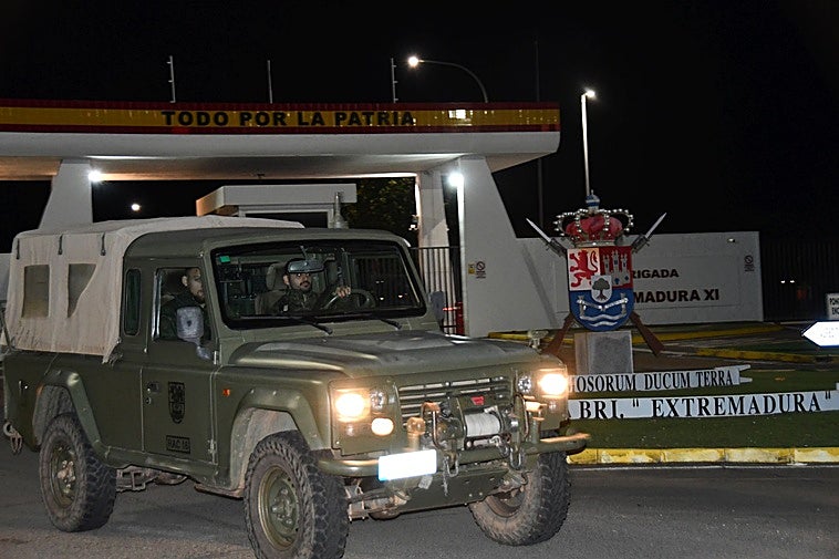 Segundo contingente desplazado a Valencia.