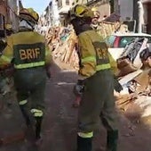 Así trabajan los efectivos extremeños en la 'zona cero'