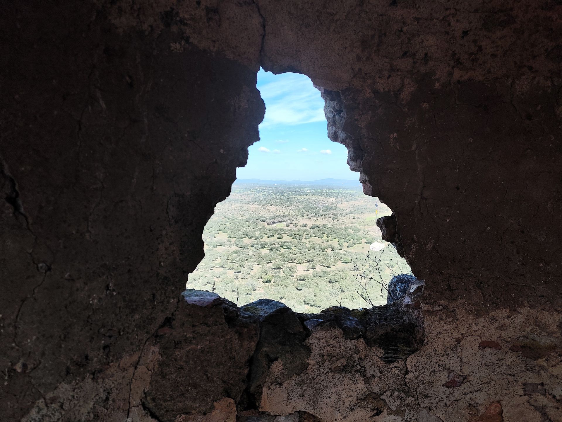 Obras de conversión del Castillo de Azagala en establecimiento hotelero