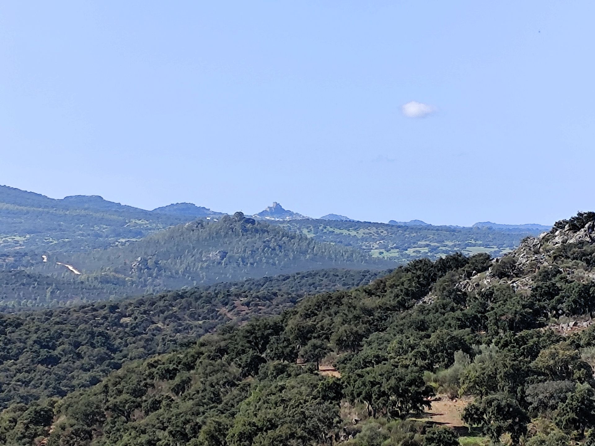 Obras de conversión del Castillo de Azagala en establecimiento hotelero