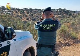 Rescatan de un pozo de agua a una mujer de Madrid y su perro en Calera de León