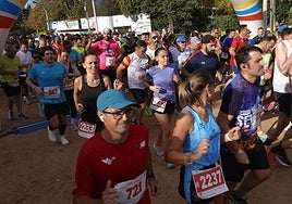 Así se ha vivido la media maratón Elvas-Badajoz