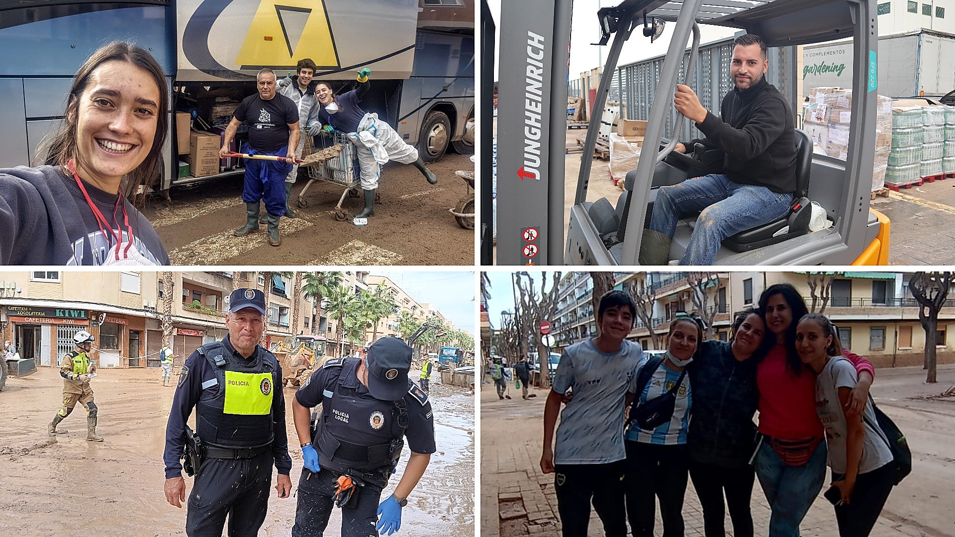 «Cuando hay ganas de ayudar nada nos frena»