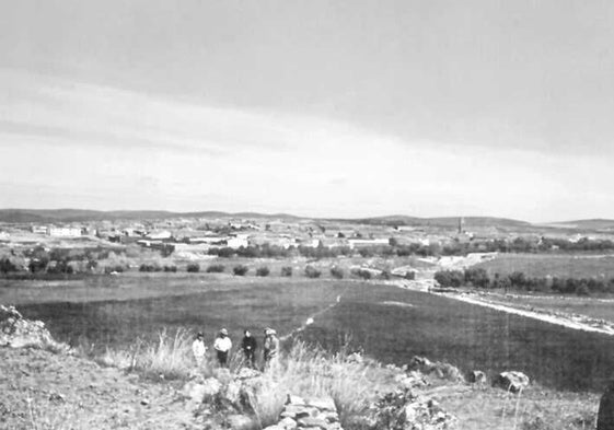 Vista de Higuera de la Serena.