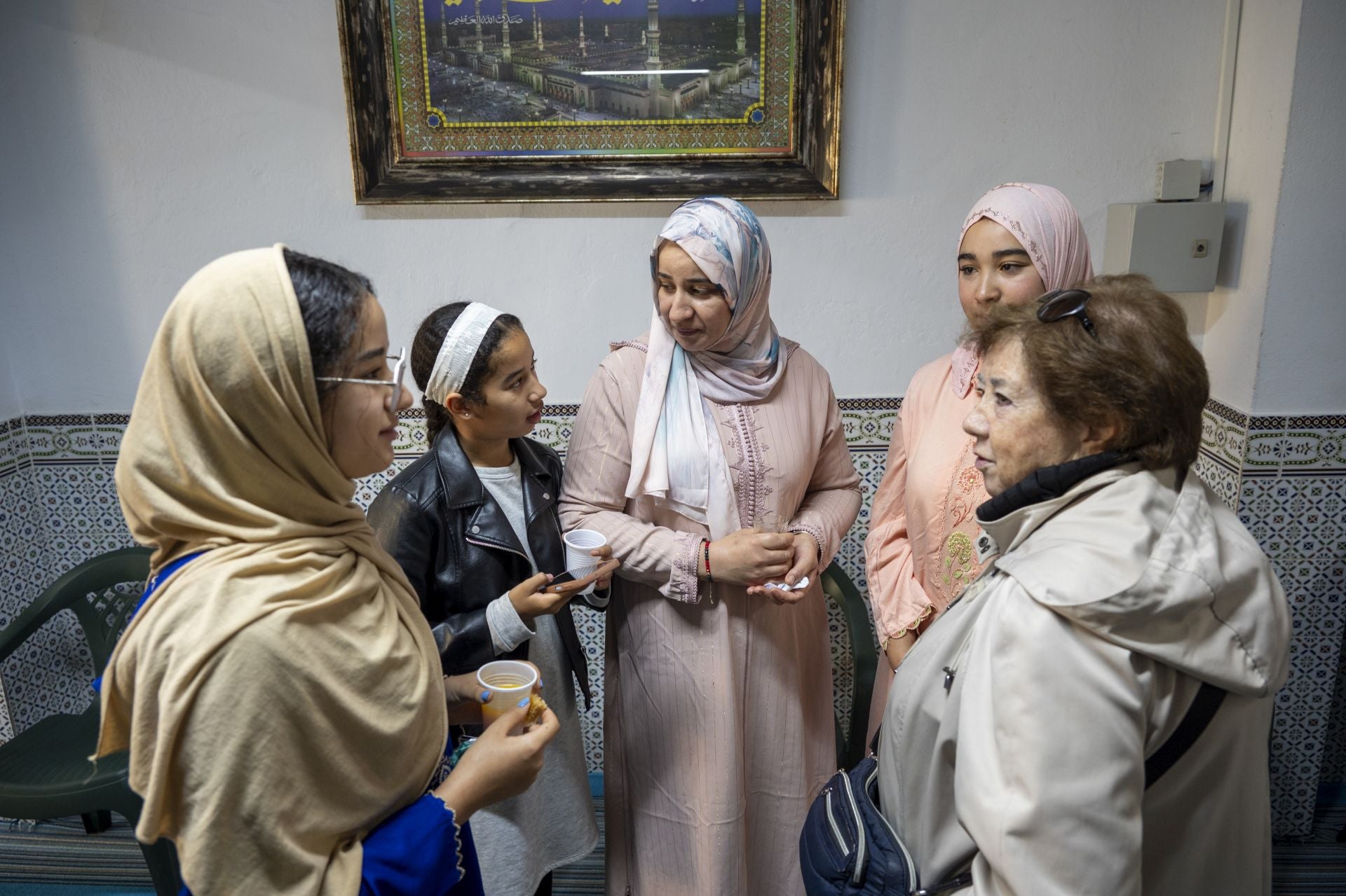 La mezquita pacense celebra su tradicional jornada de puertas abierta