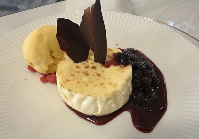 Tarta de queso.
