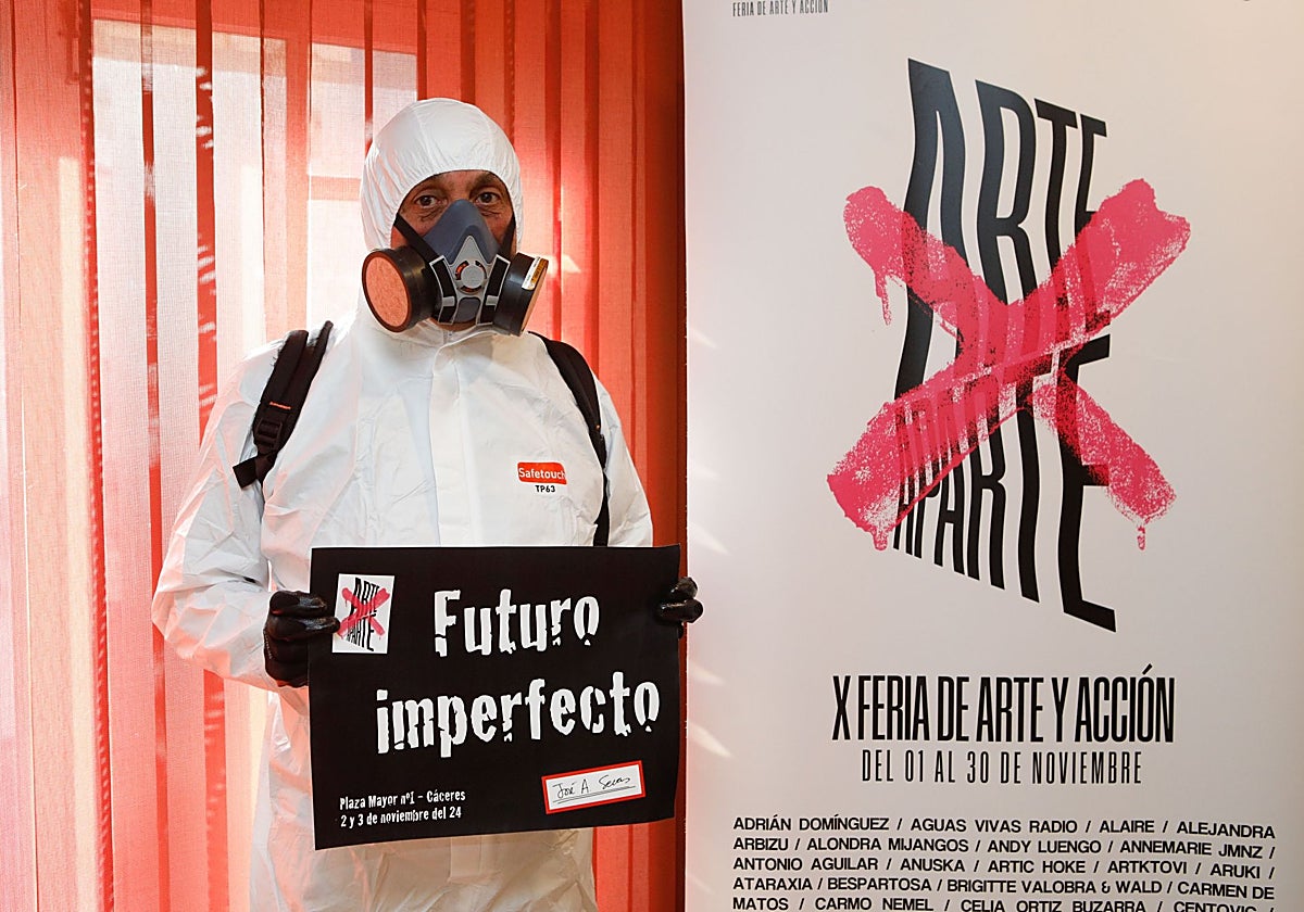 Presentación de la feria Arte Aparte a finales de octubre.