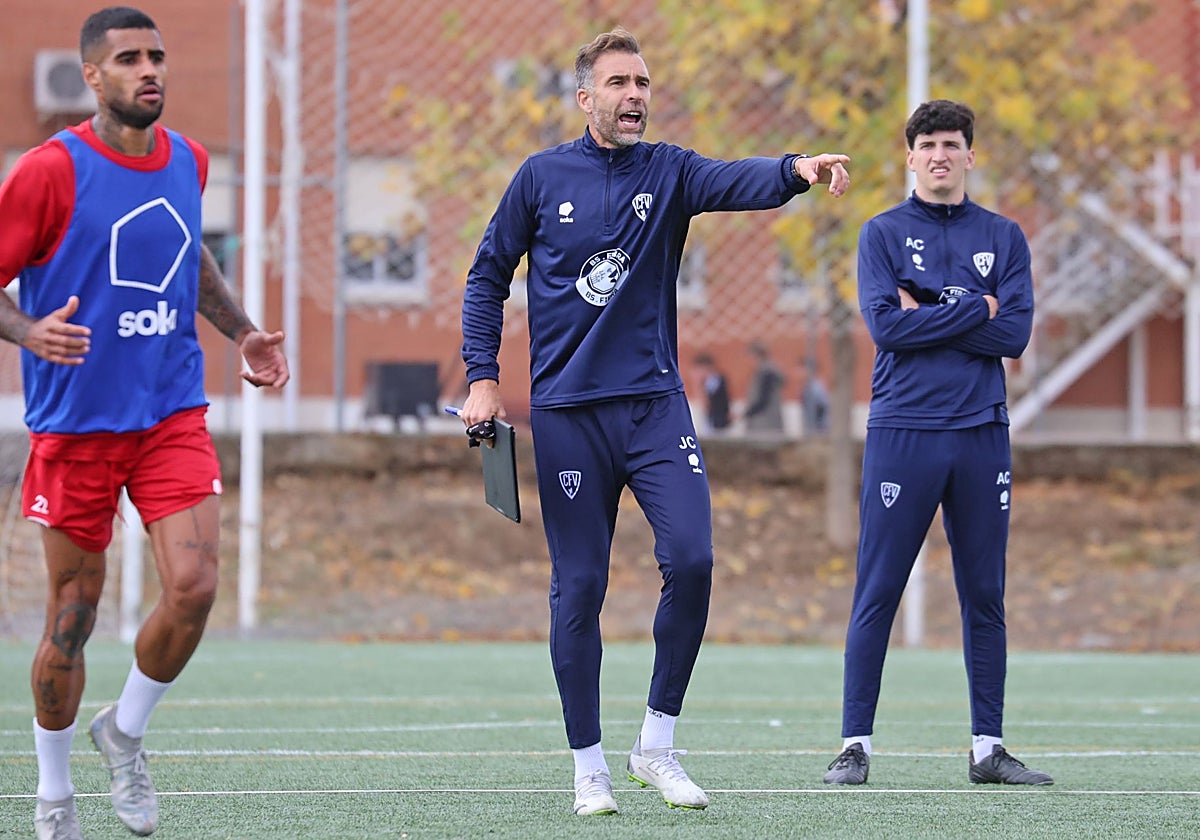 Alberto Cifuentes durante un entrenamiento.
