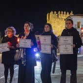 Una vigilia en Cáceres contra los asesinatos por violencia machista