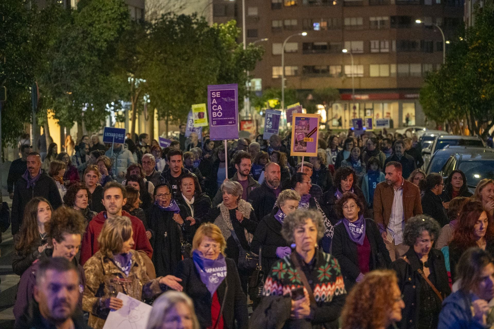 Las calles de Extremadura claman contra la violencia machista