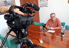 Gutiérrez en rueda de prensa