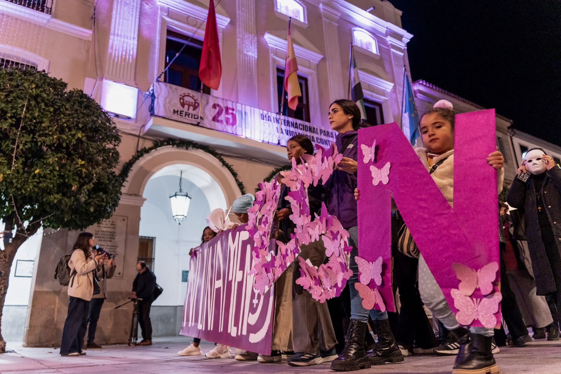 Las calles de Extremadura claman contra la violencia machista