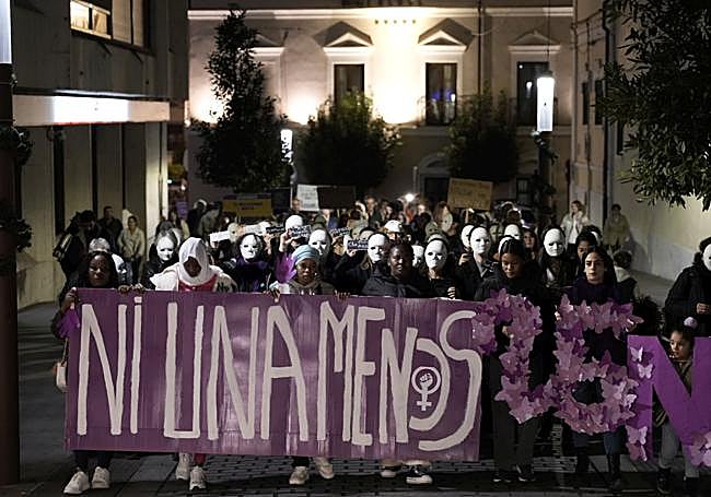 Manifestación en Mérida.