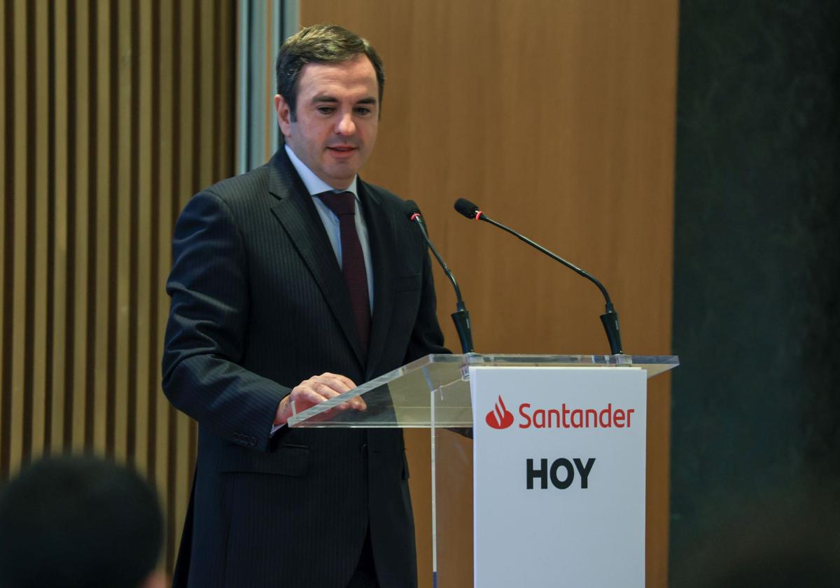 Jordi Guasch durante su participación en el Foro.