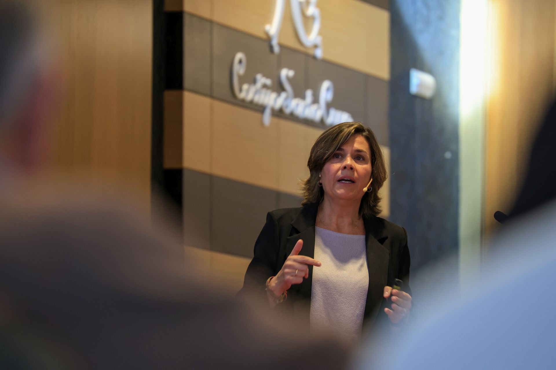 Begoña Martínez, directora de Mercados del Banco Santander Extremadura.