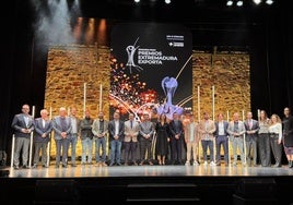 Gala de los Premios Extremadura Exporta.