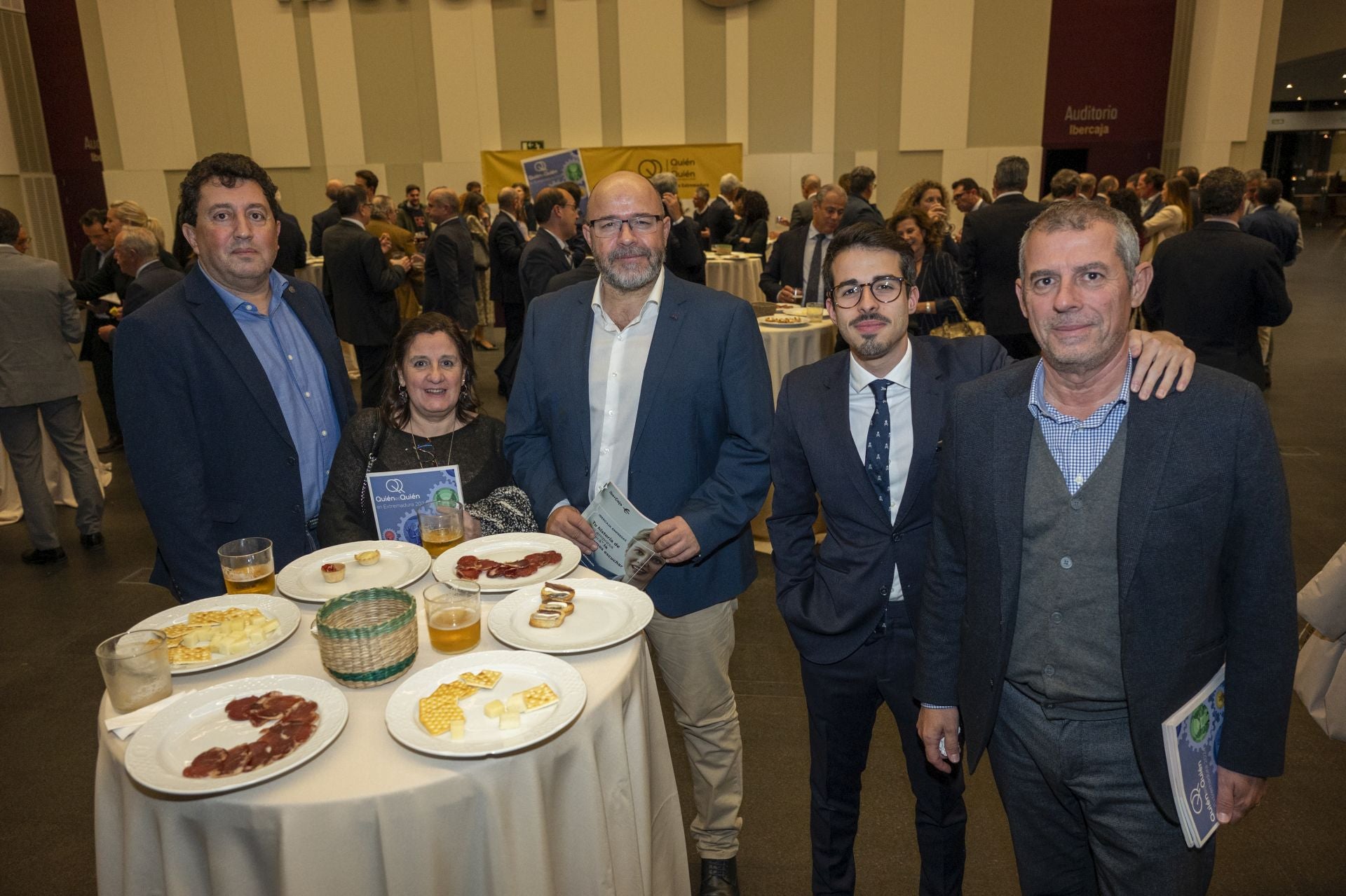 José Antonio Ramo, María José Suárez, Francisco Díaz Téllez, Carlos del Cid y Cecilio del Cid.