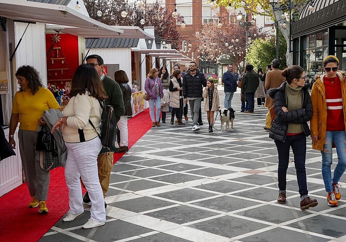 Fotos | Mercados navideños en la ciudad de Badajoz