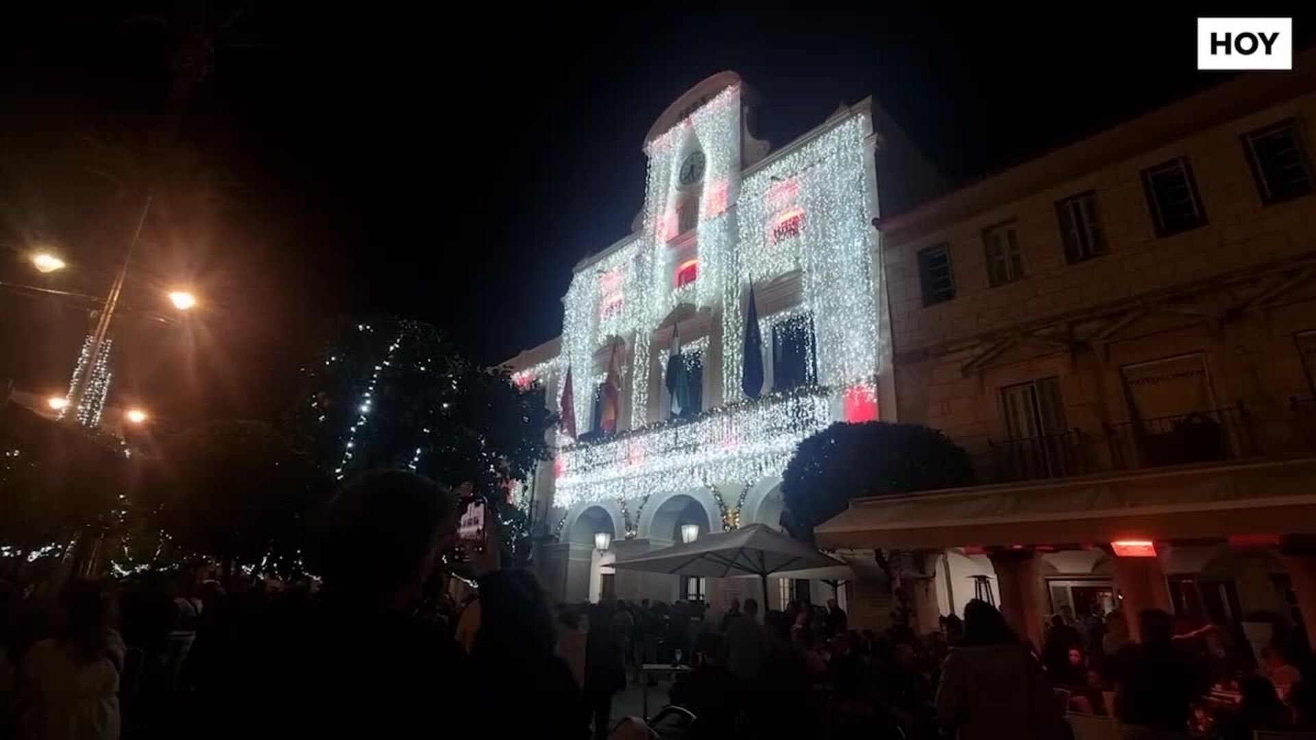 Mérida ilumina su navidad con más de un millón de luces led