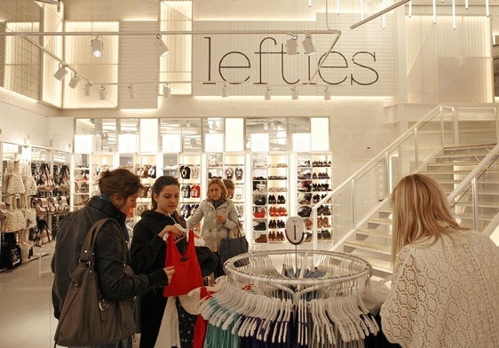 Tienda Lefties.