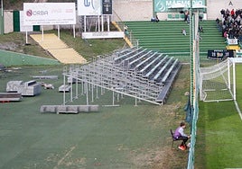 El Cacereño ultima los preparativos para recibir al Atlético de Madrid en Copa del Rey.