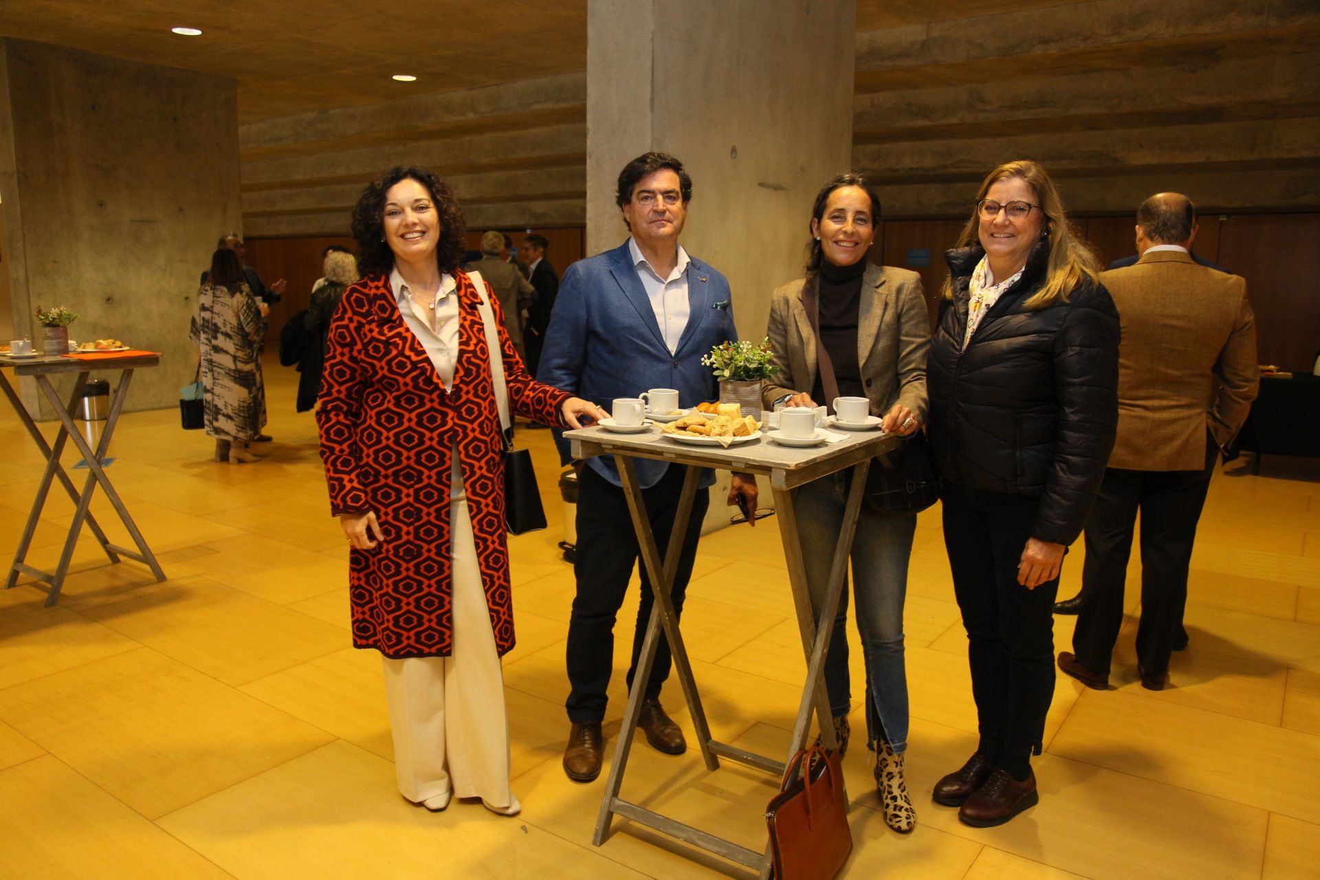 Inés Vinagre, Juan Carlos Cotallo, Marta Garrido y Margarita López de Ayala.