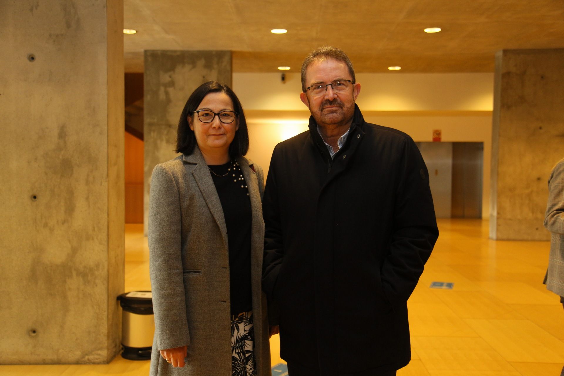 Rosa Contreras y Miguel Bernal.