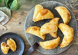 Las empanadillas gustan a mayores y pequeños y se hacen en muy poco tiempo.