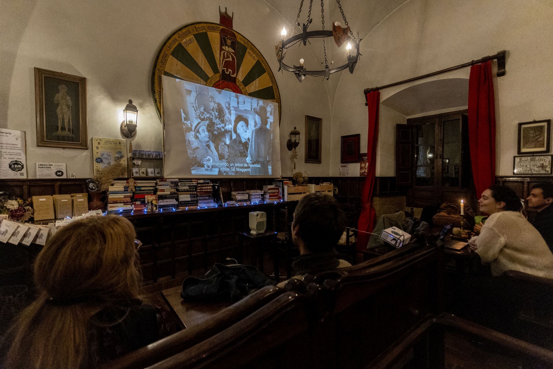 Sesión 'Habla de cine' en Sir Lancelot.