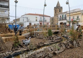 Así es el belén de Villar de Rena