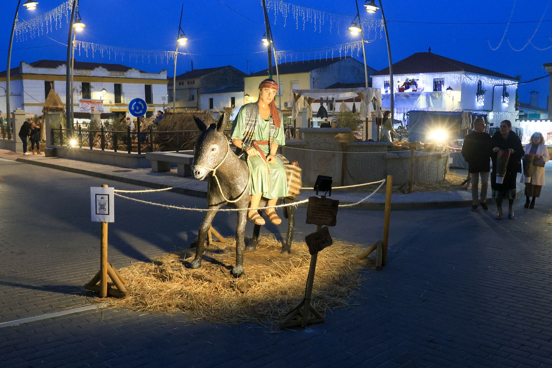 Así es el belén de Villar de Rena