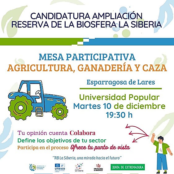 Mesa Participativa en Esparragosa de Lares: Agricultura, Ganadería y Caza como Protagonistas