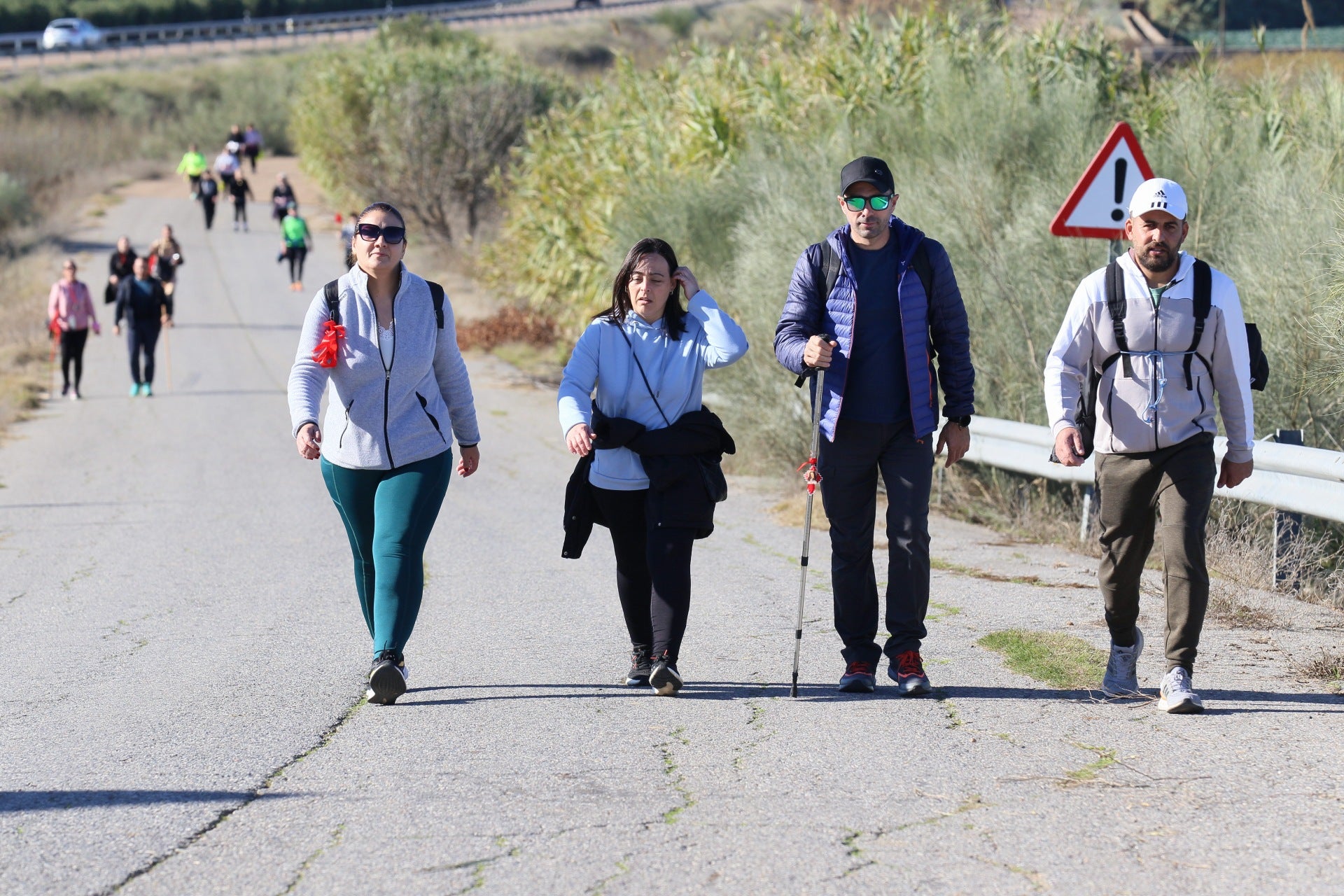 Los fieles de la mártir recorren los 20 kilómetros hasta Perales