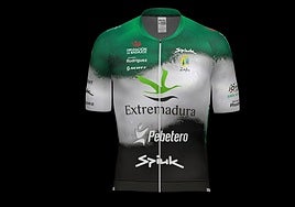 Nuevo maillot del equipo Pebetero para la temporada 2025.