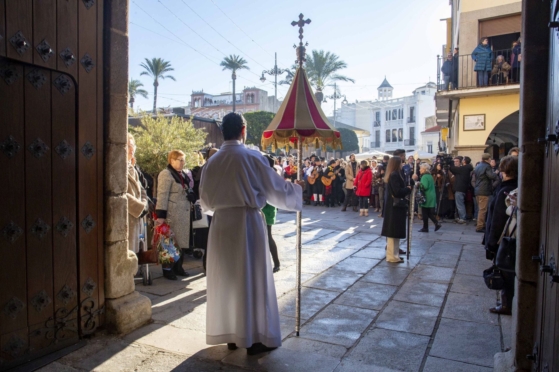 Así ha sido la procesión de la mártir Santa Eulalia en Mérida