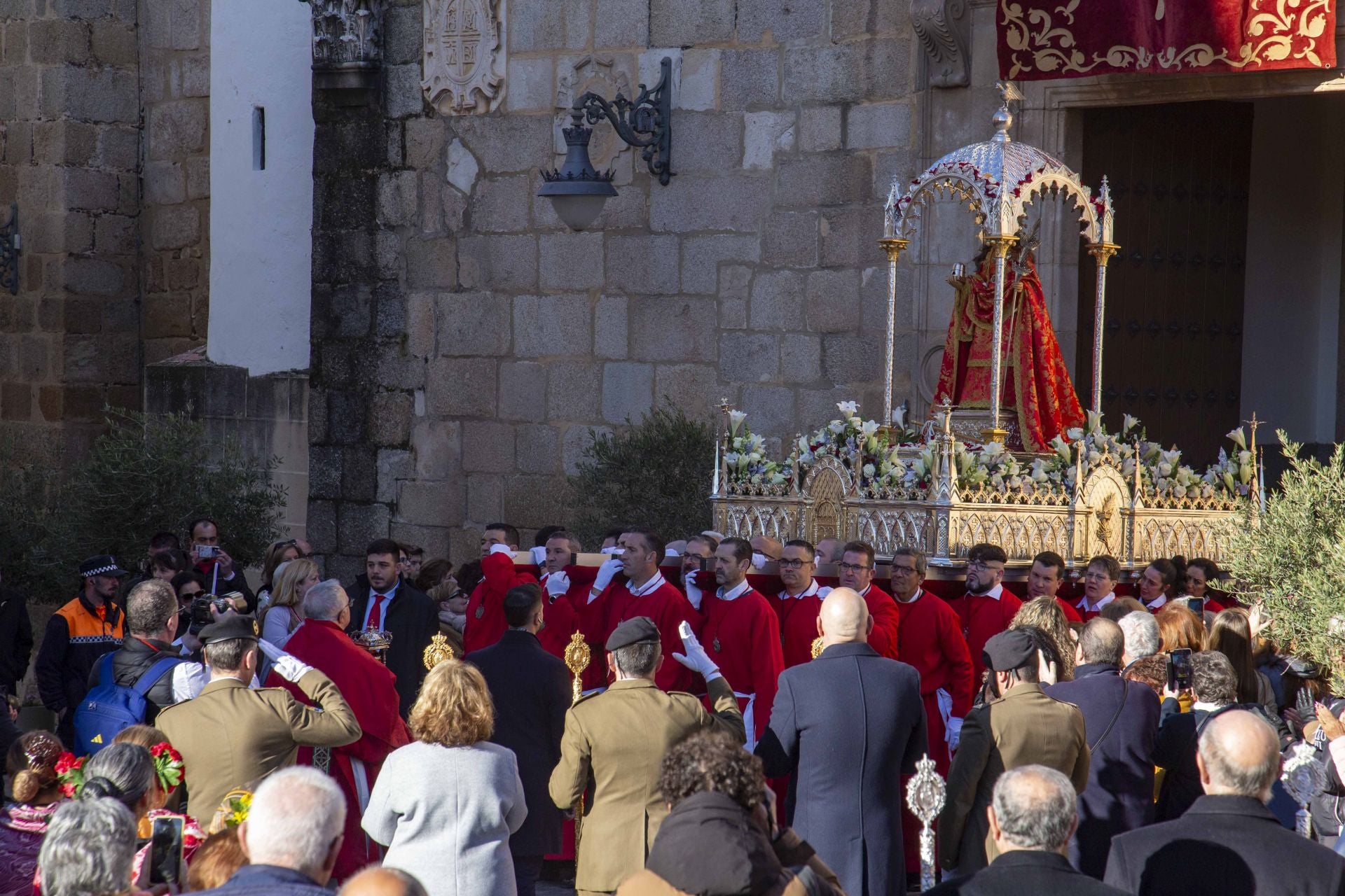 Así ha sido la procesión de la mártir Santa Eulalia en Mérida