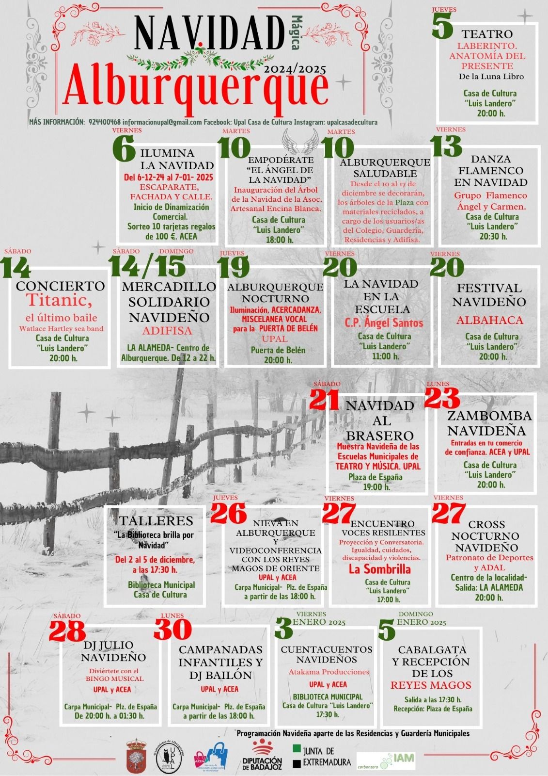 Programa de la Navidad 2024-2025