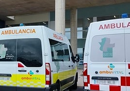 Dos hombres heridos en una salida de vía de un coche cerca de Villagarcía de la Torre