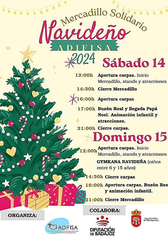 V Mercadillo solidario de Adifisa