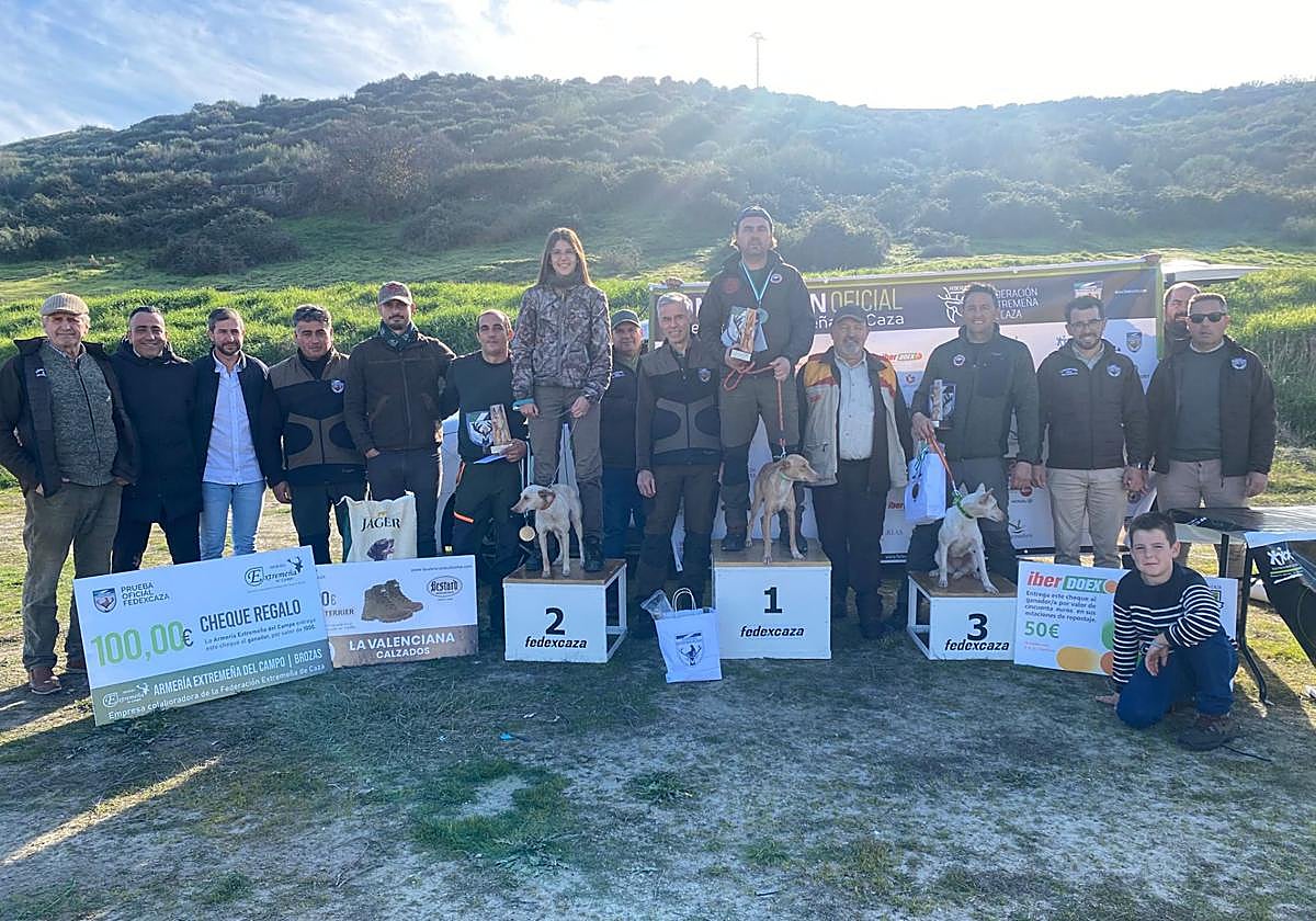 Foto de familia de los ganadores