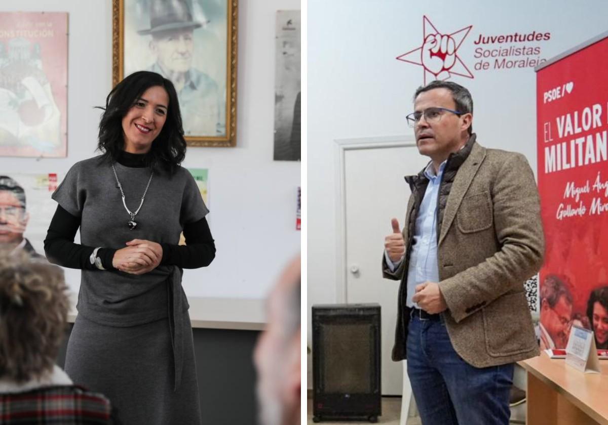 Esther Gutiérrez y Miguel Ángel Gallardo.