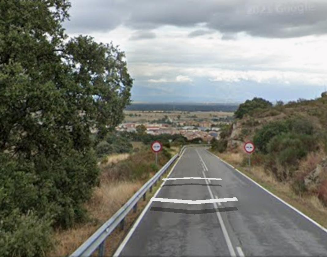 Corte en la carretera CC-407 a la altura de Navalmoral por el accidente de un tráiler