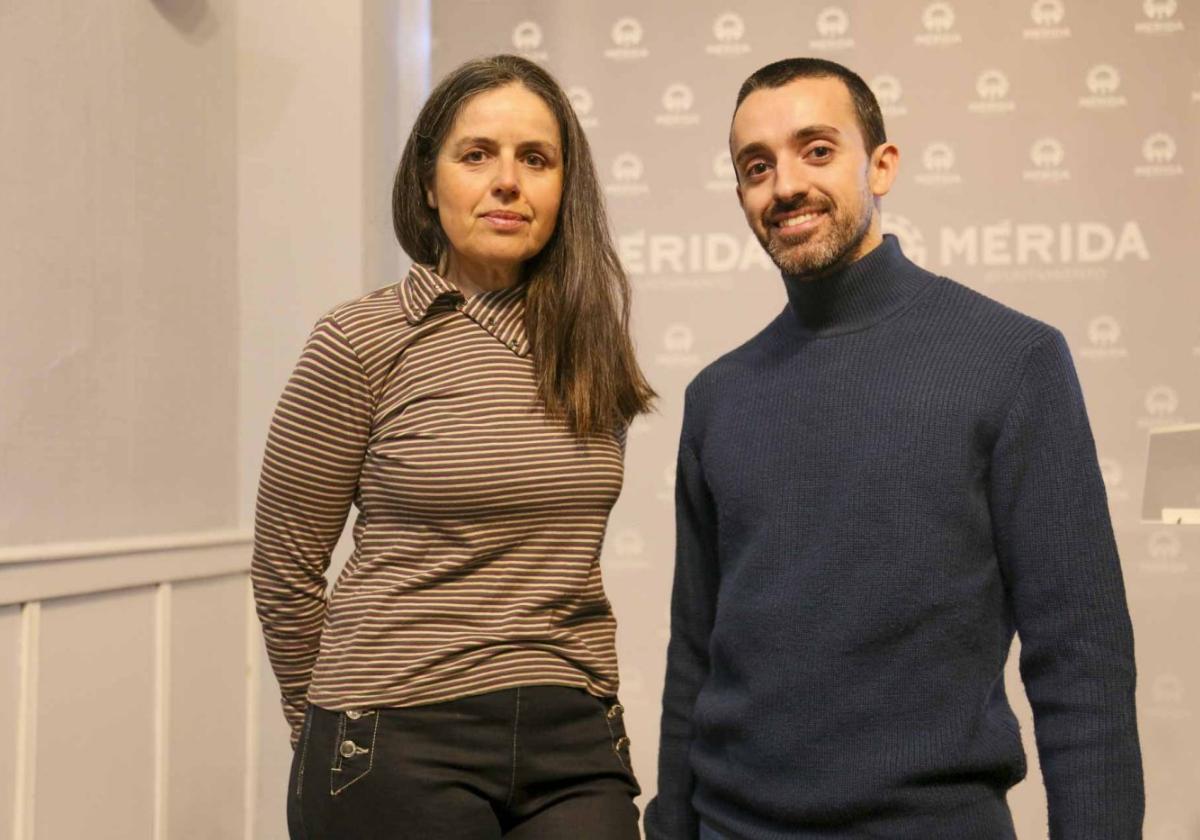 María Espada, soprano, y Abraham Samino, pianista y director de El bosque.