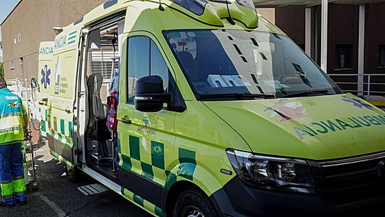 Herido crítico un trabajador de 18 años tras caerle una pieza metálica «de gran peso» en Maguilla