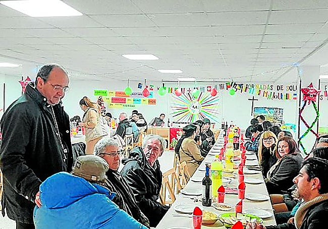 La parroquia Virgen de Guadalupe se prepara ya para repetir la cena del día 24 de diciembre.