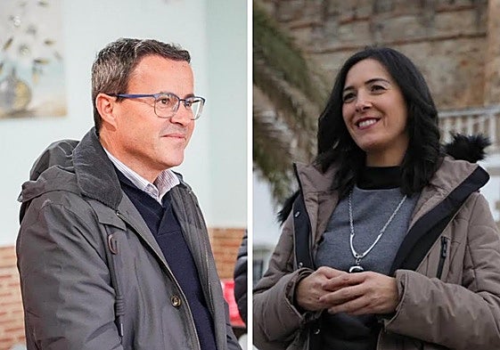 Miguel Ángel Gallardo y Esther Gutiérrez se enfrantan este viernes en el único debate de las primarias socialistas.